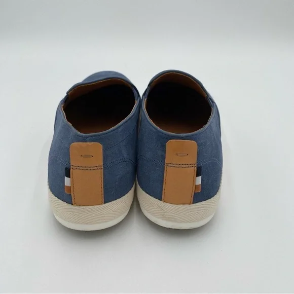 Allen Edmonds Holden Beach‎ Men's Casual Slip On Flats Shoes Blue Size 10.5